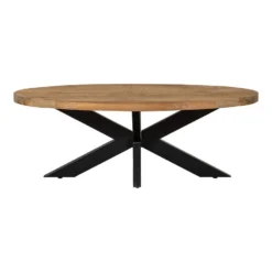 Salontafel Mesa Cm - Mangohout - Bruin - Ovaal 6 Salontafel Mesa Cm - Mangohout - Bruin - Ovaal -Puur Winkel 08e6cb803e6748ebb8591ad174a6243f