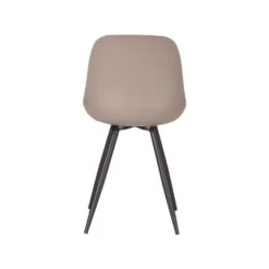 LABEL51 Eetkamerstoel Monza - Coffee - Kunststof -Puur Winkel 1000028284 0103