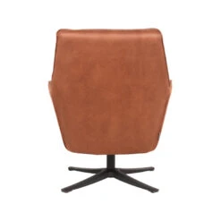 LABEL51 Fauteuil Tod - Cognac - Microfiber -Puur Winkel 1000028406 0103