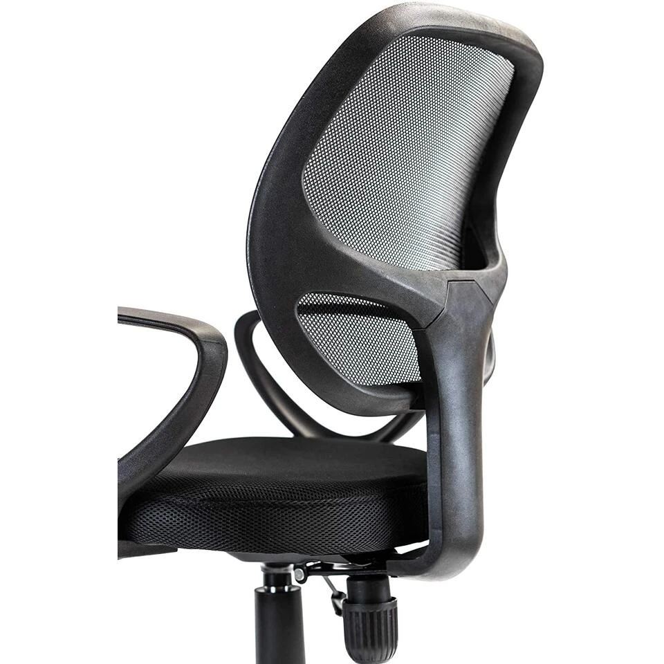 ACAZA Bureaustoel Buritos - Solide, Verstelbaar En Ergonomisch - Zwart 4 ACAZA Bureaustoel Buritos - Solide, Verstelbaar En Ergonomisch - Zwart - Afbeelding 4