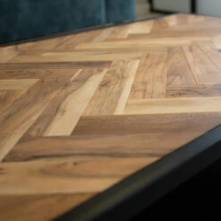 Industriële Salontafel Rechthoekig Valerie 120x60 Visgraat 60x120x40 Cm -Puur Winkel 1000041804 0103