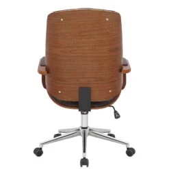 CLP Bureaustoel Yankton - Bruin -Puur Winkel 1000043401 0103