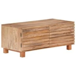 VidaXL Salontafel 90x50x40 Cm Massief Mangohout