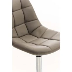 CLP Eetkamerstoel Emil Kunstleder Taupe -Puur Winkel 1000053745 0104