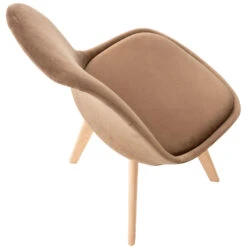 CLP Eetkamerstoel Linares Fluweel Zilverkleurig -Puur Winkel 1000053785 0103