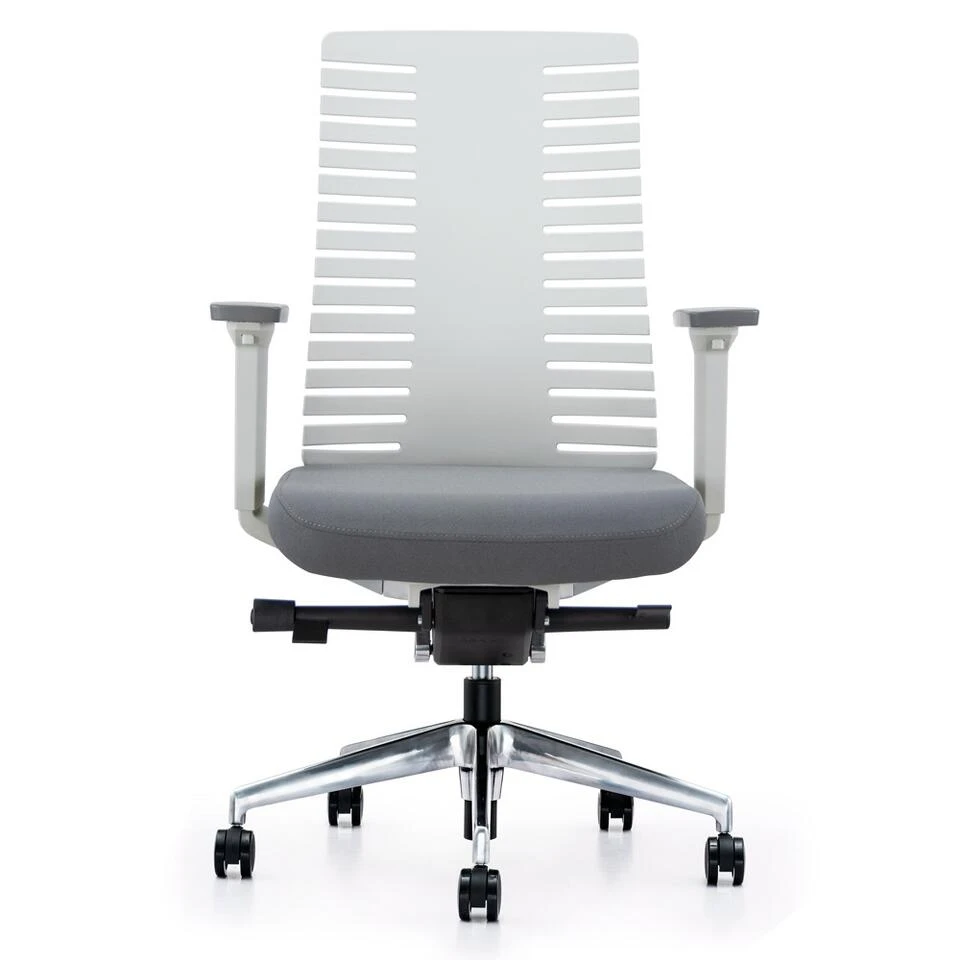 Bureaustoel Bone - Grijs 2 Bureaustoel Bone - Grijs - Afbeelding 2