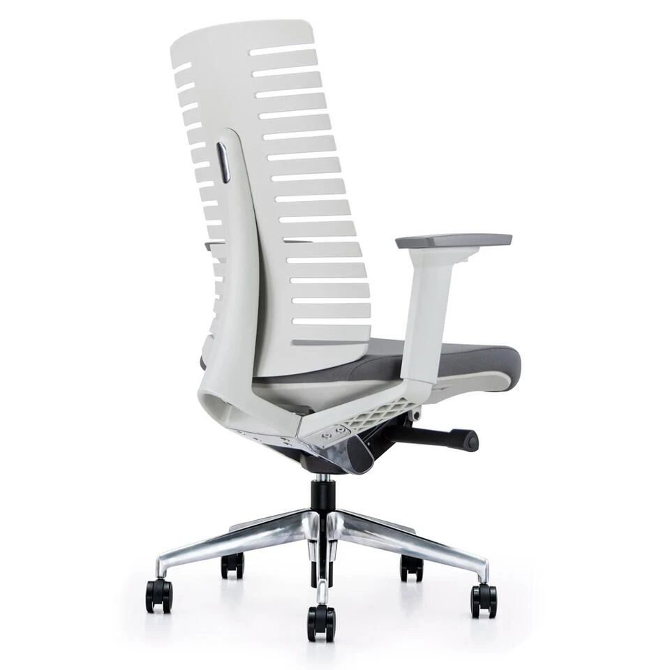 Bureaustoel Bone - Grijs 4 Bureaustoel Bone - Grijs - Afbeelding 4