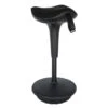 Ergonomische Zit-sta Kruk / Wiebelkruk Ergo - Zwart