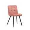 Furnihaus Eetkamerstoel Collin Velvet Roze