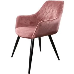 DS4U® Ravi Eetkamerstoel 2.0 - Stof - Roze