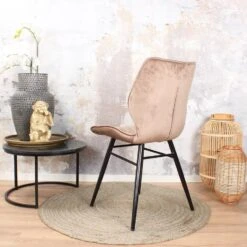 DS4U® Ruby Eetkamerstoel 2.0 - Stof - Beige 7 DS4U® Ruby Eetkamerstoel 2.0 - Stof - Beige -Puur Winkel 1000069458 0103