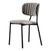 River Eetkamerstoel - Stof - Grijs