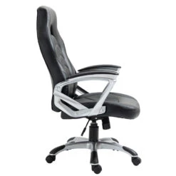 Clp Bureaustoel Foxton Kunstleder Grijs -Puur Winkel 1000071082 0102