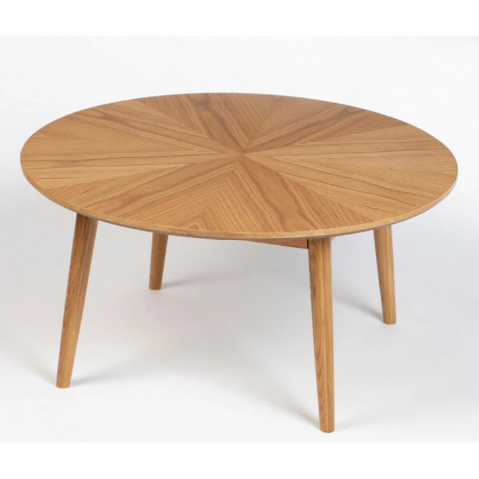 Giga Meubel Salontafel 80cm Eikenhout - Naturel - Salontafel Fabio 2 Giga Meubel Salontafel 80cm Eikenhout - Naturel - Salontafel Fabio - Afbeelding 2