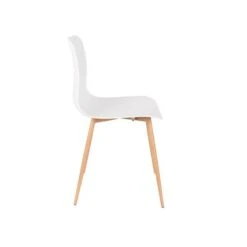 Puur Laholm Eetkamerstoel - Kunststof - Wit -Puur Winkel 1000074343 0102