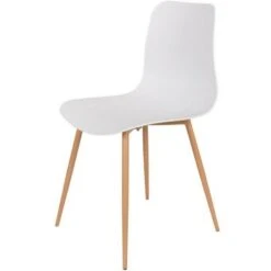 Puur Laholm Eetkamerstoel - Kunststof - Wit