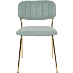 Puur Viken Eetkamerstoel - Stof - Groen -Puur Winkel 1000074416 0102