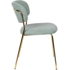 Puur Viken Eetkamerstoel - Stof - Groen -Puur Winkel 1000074416 0103