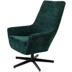 Puur Fauteuil Bruno Rib - Stof - Groen