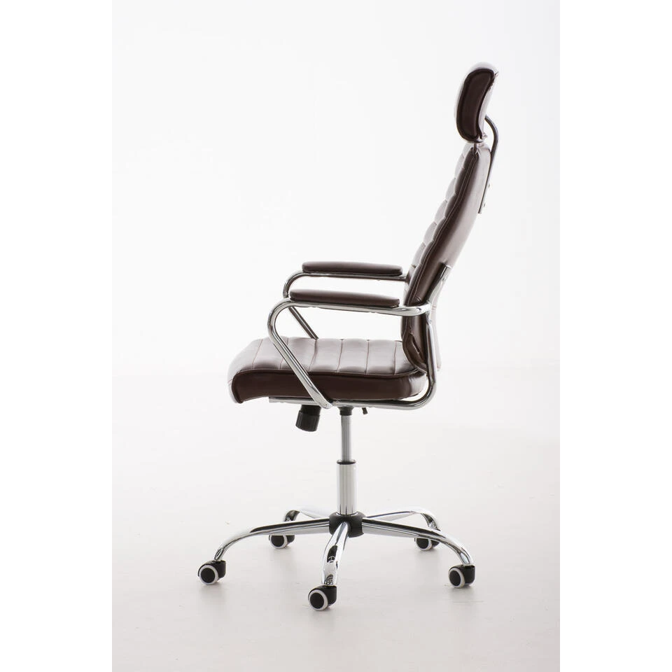 CLP Bureaustoel Rako Kunstleder Rood 2 CLP Bureaustoel Rako Kunstleder Rood - Afbeelding 2