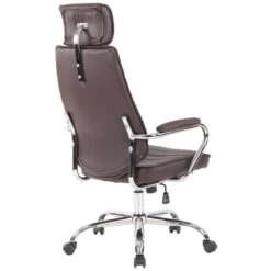 CLP Bureaustoel Rako Leder Bruin 7 CLP Bureaustoel Rako Leder Bruin -Puur Winkel 1000080751 0103