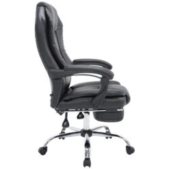 Clp Bureaustoel Castle Kunstleder Zwart -Puur Winkel 1000082850 0102