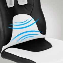 Clp Bureaustoel Fun Kunstleder Wit -Puur Winkel 1000084045 0103