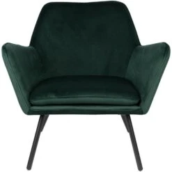 Puur Berg Fauteuil Velvet - Stof - Groen -Puur Winkel 1000085105 0102