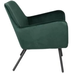 Puur Berg Fauteuil Velvet - Stof - Groen -Puur Winkel 1000085105 0103