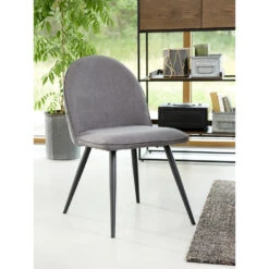 Giga Meubel Eetkamerstoel Stof - Grijs - 64x49,5x84,5cm - Stoel Minto 6 Giga Meubel Eetkamerstoel Stof - Grijs - 64x49,5x84,5cm - Stoel Minto -Puur Winkel 1000085133 0102