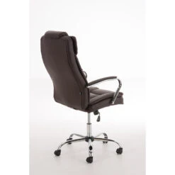 Clp Bureaustoel Xanthos Kunstleder Bruin -Puur Winkel 1000085218 0103