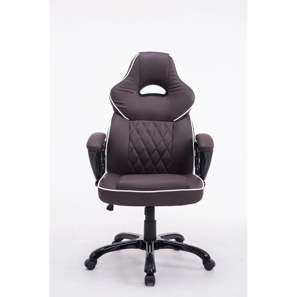 Clp Bureaustoel BIG XXX Kunstleder Bruin 2 Clp Bureaustoel BIG XXX Kunstleder Bruin - Afbeelding 2