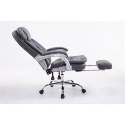 Clp Bureaustoel Troy Kunstleder Grijs -Puur Winkel 1000085269 0102