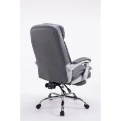 Clp Bureaustoel Troy Kunstleder Grijs -Puur Winkel 1000085269 0103
