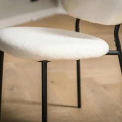 Rutger Eetkamerstoel Teddy - Stof - Bruin -Puur Winkel 1000085714 0104