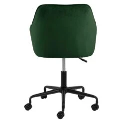 Sohome Bureaustoel Otto - Velvet - Forest Green -Puur Winkel 1000094479 0103