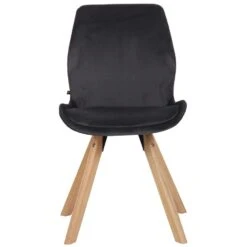 CLP Eetkamerstoel Luna Fluweel Grijs -Puur Winkel 1000095294 0102