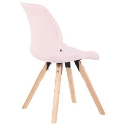 CLP Set Van 2 Eetkamerstoelen Luna Fluweel Roze -Puur Winkel 1000095296 0102
