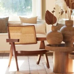 Renu Fauteuil Naturel - Hout - Bruin -Puur Winkel 1000096990 0103