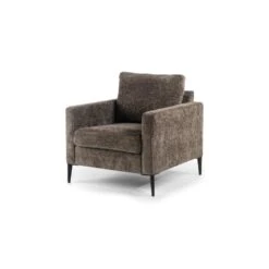 Fauteuil Flora Bruin Stof - Stof - Bruin