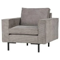 WOOOD Fauteuil Arwin - Vergrijsd Groen