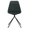 Eetkamerstoel Senja - Velvet - Groen - Zwart Metaal