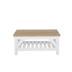 Beliani Salontafel SAVANNAH - Wit Mdf, Spaanplaat -Puur Winkel 1148794045 0102