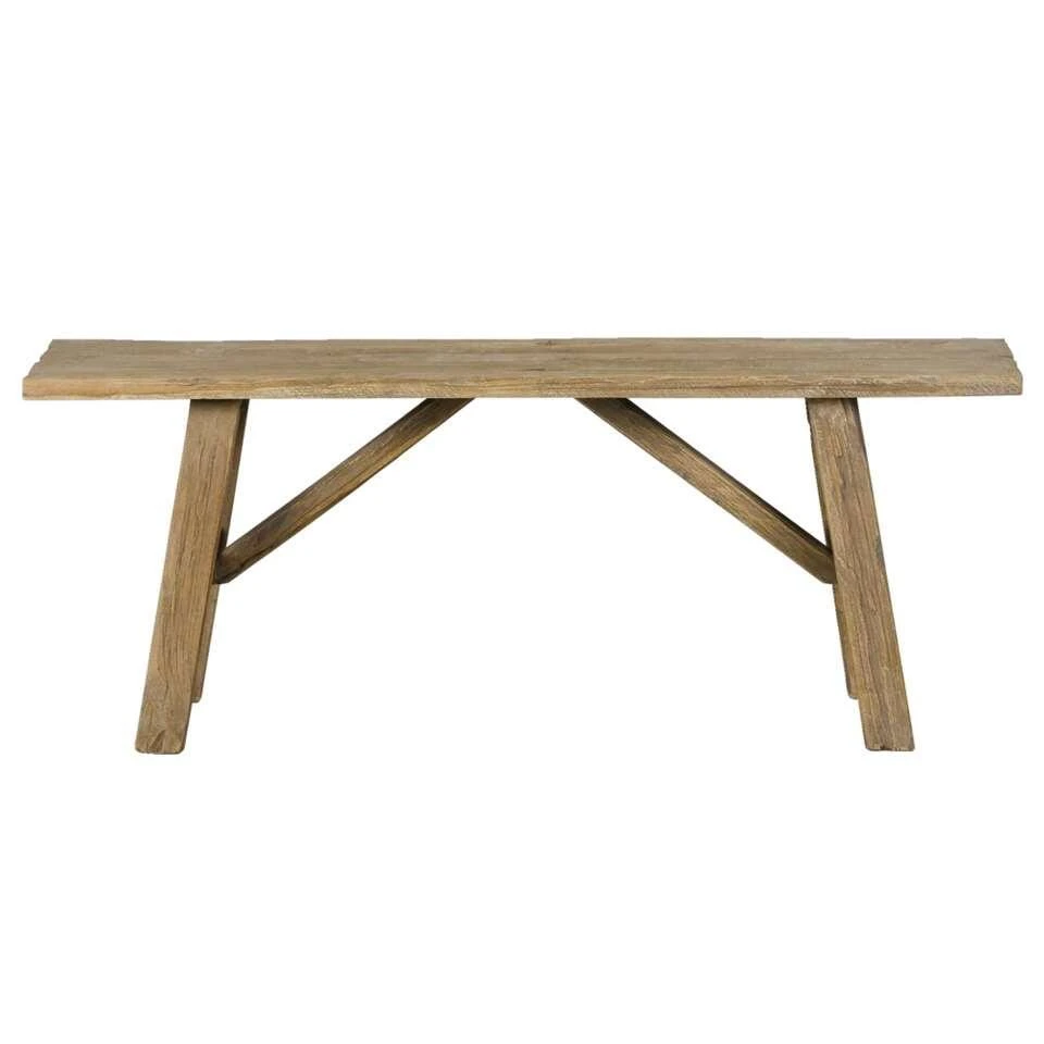 Bankje Siep - Naturel - 45x120x35 Cm 1 Bankje Siep - Naturel - 45x120x35 Cm