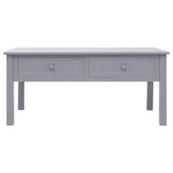 VidaXL Salontafel 100x50x45 Cm Hout Grijs 6 VidaXL Salontafel 100x50x45 Cm Hout Grijs -Puur Winkel 1474528565 0102