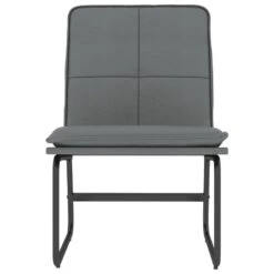 VidaXL Loungestoel 54x75x76 Cm Kunstleer Grijs -Puur Winkel 176fd91ad96842018379753c928a5dd9