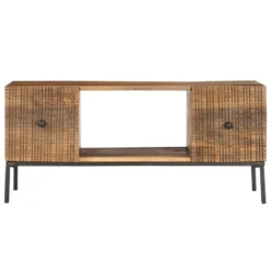 VidaXL Salontafel 90x45x40 Cm Massief Mangohout -Puur Winkel 1914530892 0103