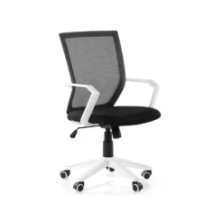 Beliani Bureaustoel RELIEF - Zwart Mesh