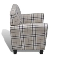 VidaXL Fauteuil Met Kussen Stof Crème -Puur Winkel 1f34dd9d49b64ae382a26678fb20112c