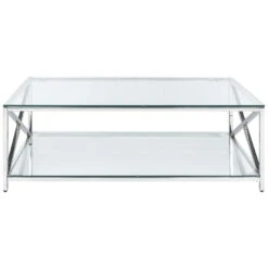 Beliani Salontafel AUDET - Zilver Veiligheidsglas 7 Beliani Salontafel AUDET - Zilver Veiligheidsglas -Puur Winkel 28072afd11f34bd0b19a59f88b1e52b9